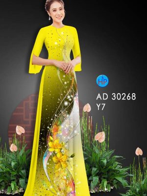 1610940913 160 vai ao dai dep hoa in 3D (6)